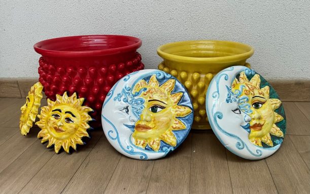 Abbraccio - die Umarmung Sonne & Mond Sole und Abbraccio